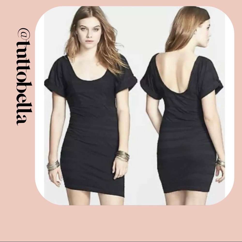 Free People Black Lunch Date Dress Size XS